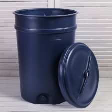 Бочка 205 л с крышкой (бак)