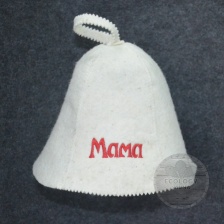 Шапка для сауны "Мама"