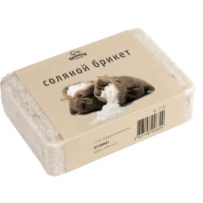 Соляной брикет 1200г для бани