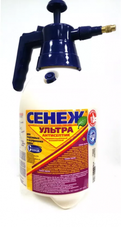 Антисептик Сенеж УЛЬТРА помпа 2 кг фото 1